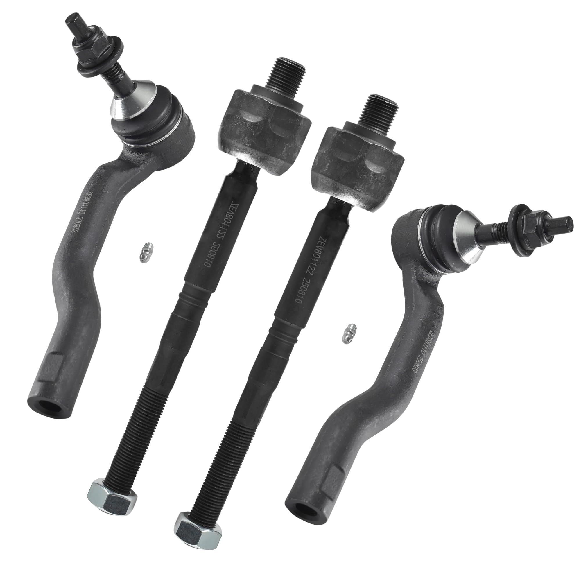 Photo 1 of ***FOR PARTS ONLY/ NON-FUNCTIONAL*** ASTARPRO 4pcs Front Tie Rod Ends Inner and Outer Complete Kit Compatible with 2013-2023 Ford Edge Fusion Lincoln Continental MKX MKZ