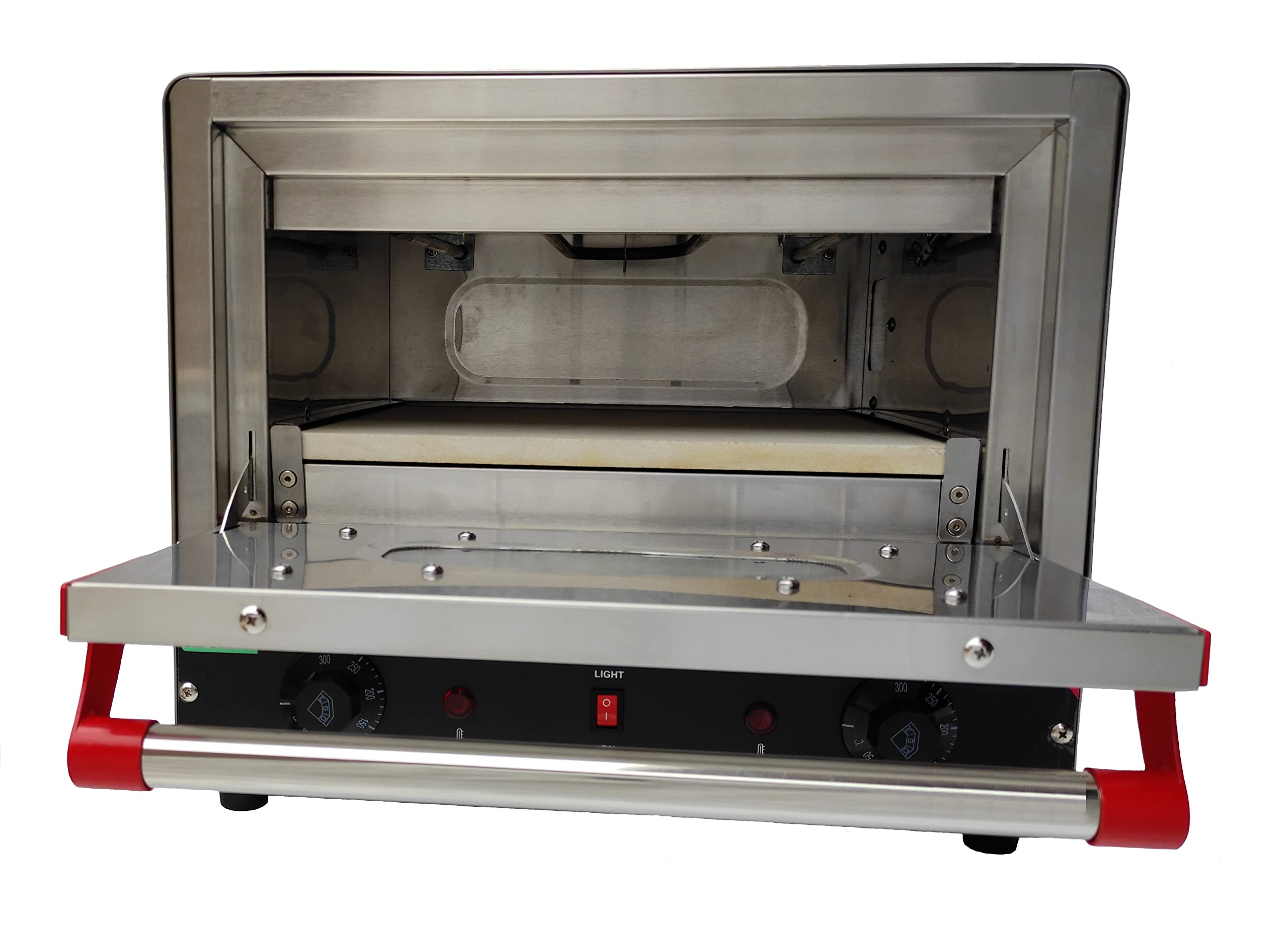 ADORMA STPO 12x12 1600W STONE pizza oven variale temperature control, Food grade stainless steel body, heavy duty commercial with 1 Year Warranty… 3