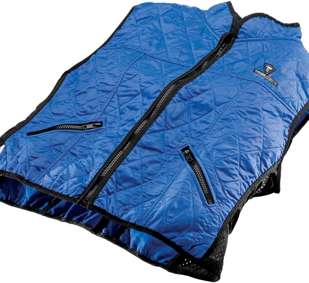 TechNiche Women’s 6530F Evaporative Cooling Deluxe Female Vest, Royal Blue, L