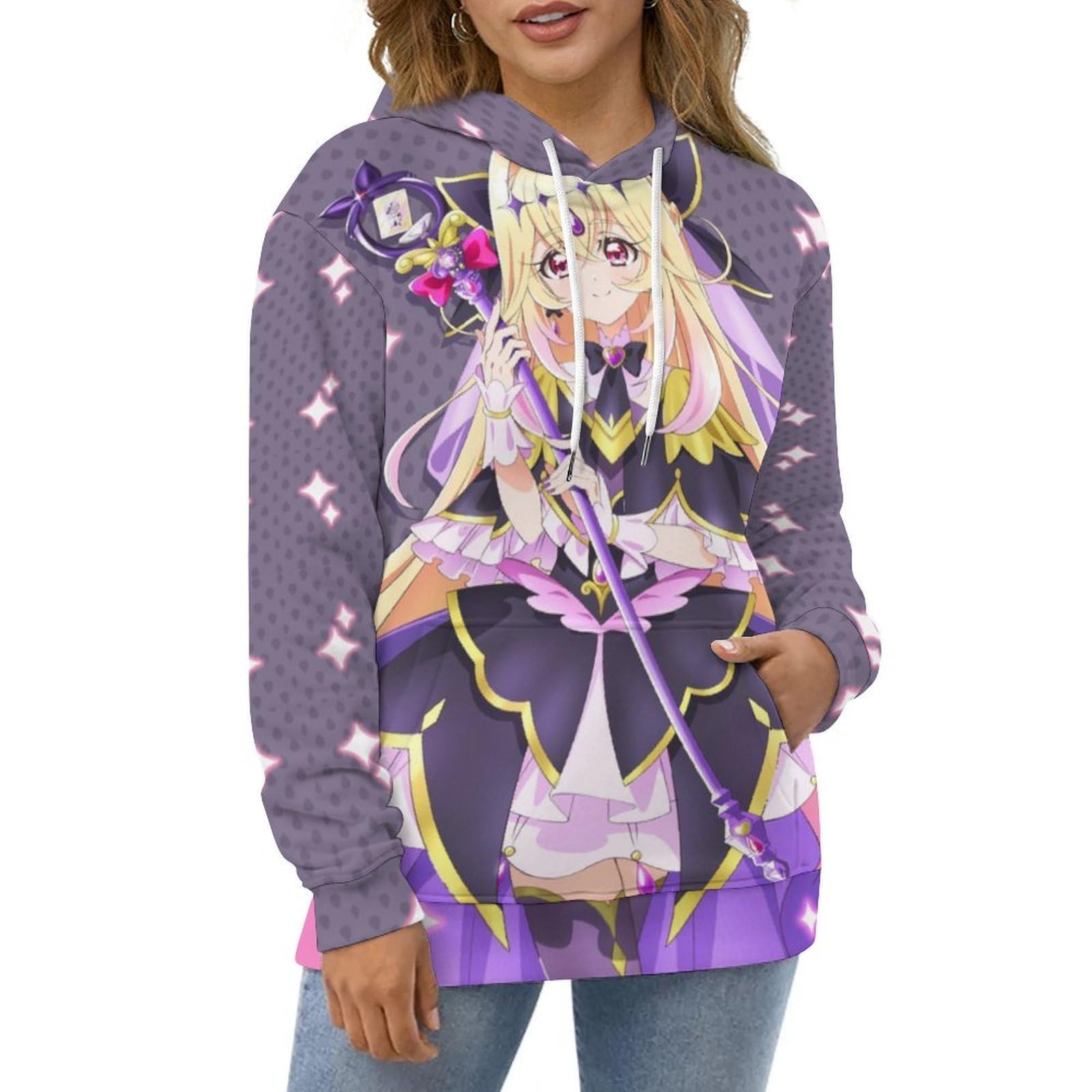 Amazon.co.jp: メンズ パーカー名探偵プリキュア！キュアアルカナ