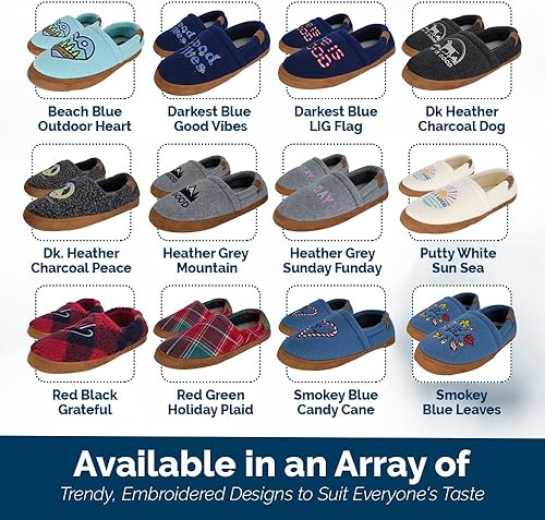 Miniatura 9 de LIFE IS GOOD Pantuflas tipo mocasín para mujer, de gamuza y forro polar, con espalda cerrada, pantuflas de felpa y esponjosas con suela de goma para