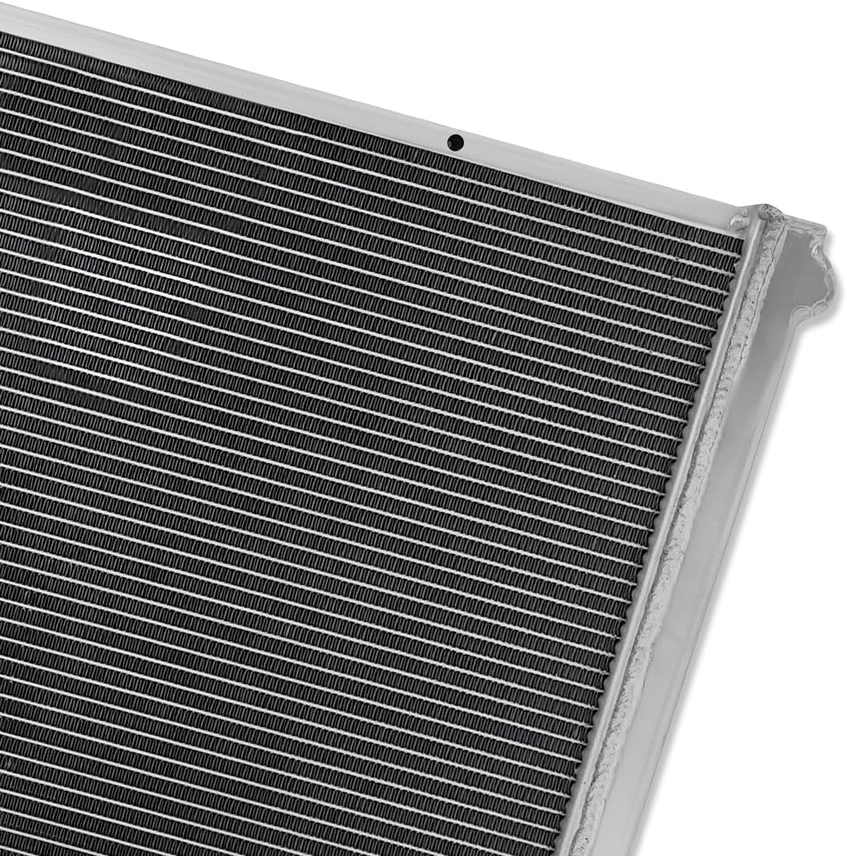 Full Aluminum 3 Rows Radiator with 12" Fan & Relay For Chevrolet Camaro 1970-1981 El Camino Monte Carlo 1978-1987 AT MT