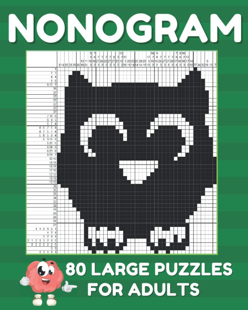 Nonogram Puzzle Books For Adults: Large Griddlers Logic Puzzles | Picross Puzzle Book