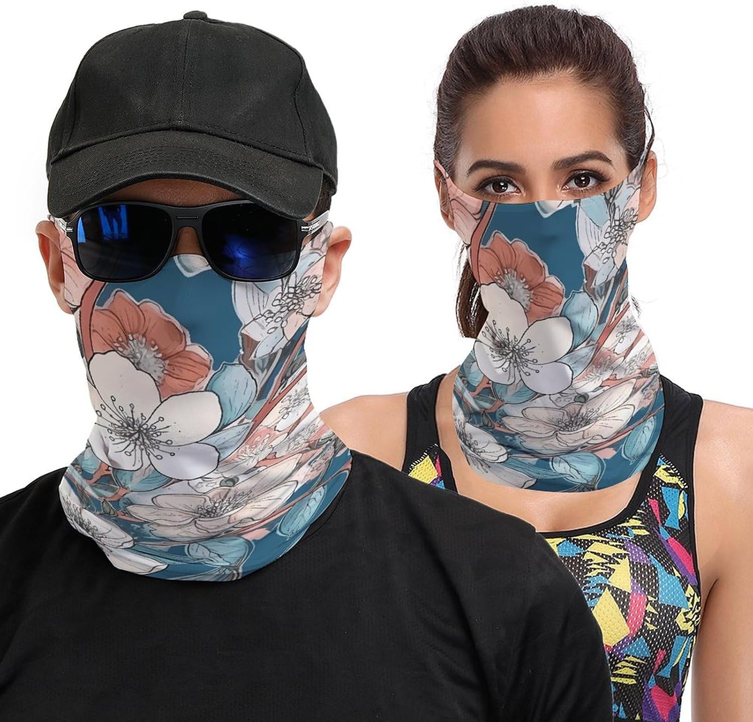 Multipurpose Neck Gaiter Cute Owl Baby Balaclava Face Mask Scarf Headwear Breathable Face Cover