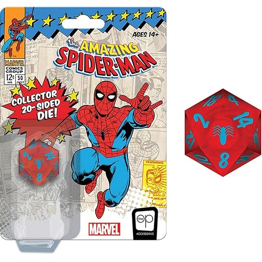 Marvel Spiderman Dice 20-Sided