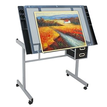 Amazon.com: JupiterForce Adjustable Drafting Table Art Desk