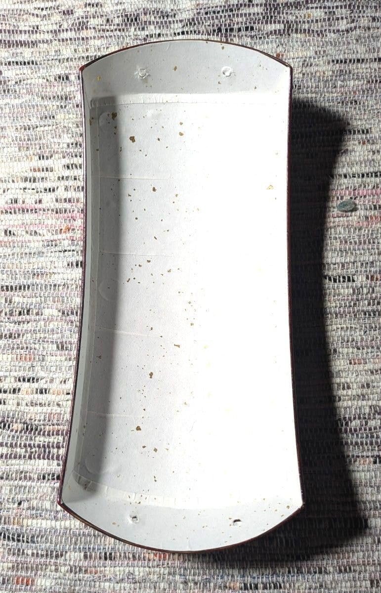 試着のみ 津軽三味線 胴掛け 五分大 漆溜塗り 天神キャップ付き楽天