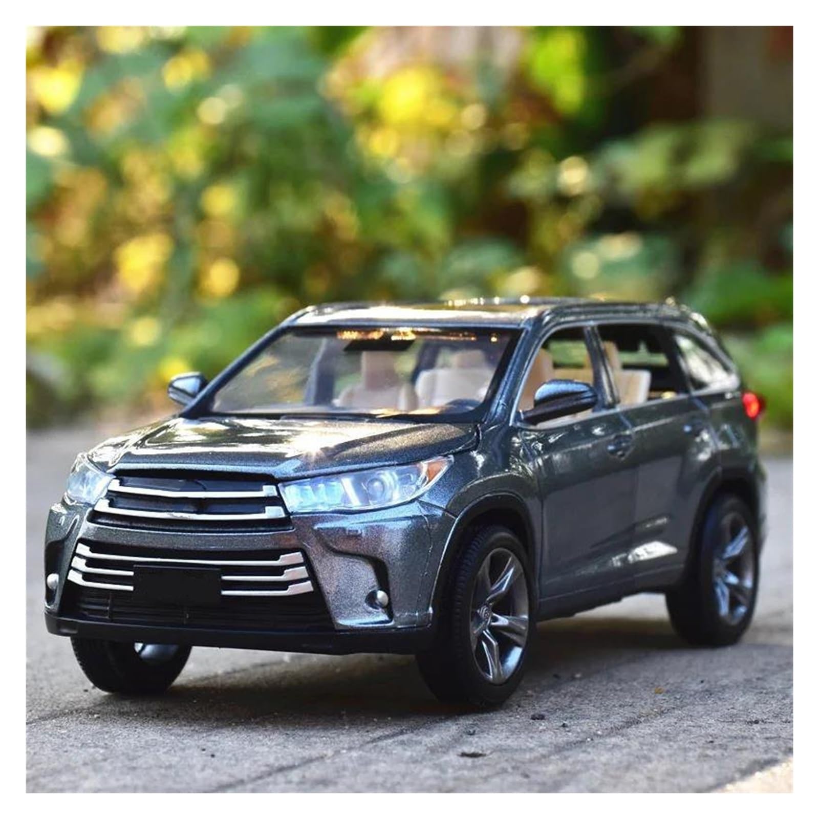 Btwodian Scale Model Car For Toyota For Highlander Diecast Model Car
