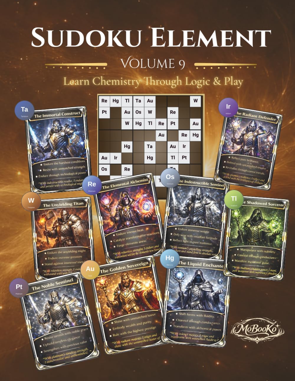 Sudoku Element – Volume 9: Advanced Chemistry Energy & Complexity Puzzles (Sudoku Element Series)