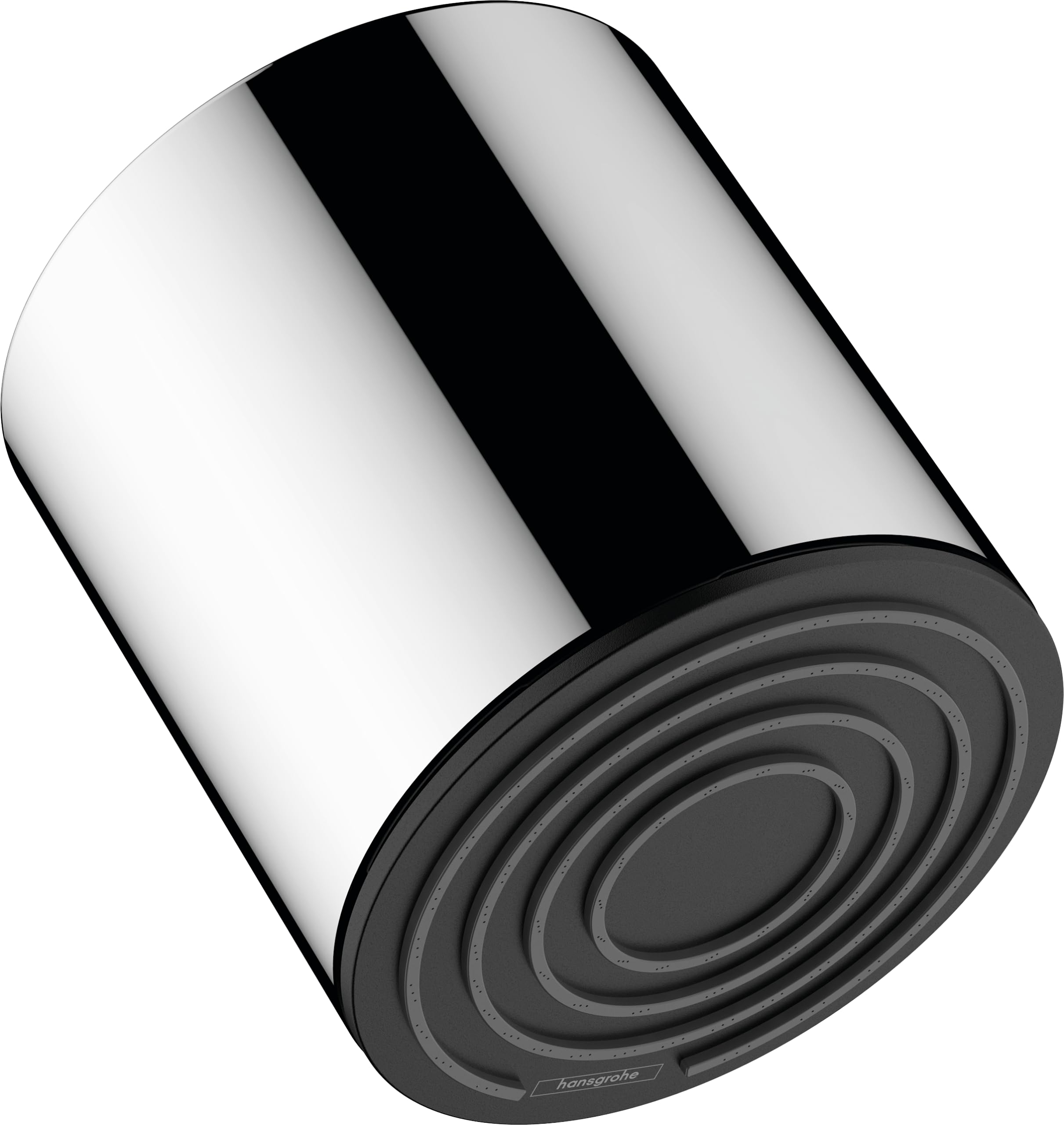 hansgrohe Pulsify S - Douche de tête avec 1 type de jet (PowderRain), Douche de pluie ronde (⌀ 105 mm), Pommeau de douche pour m