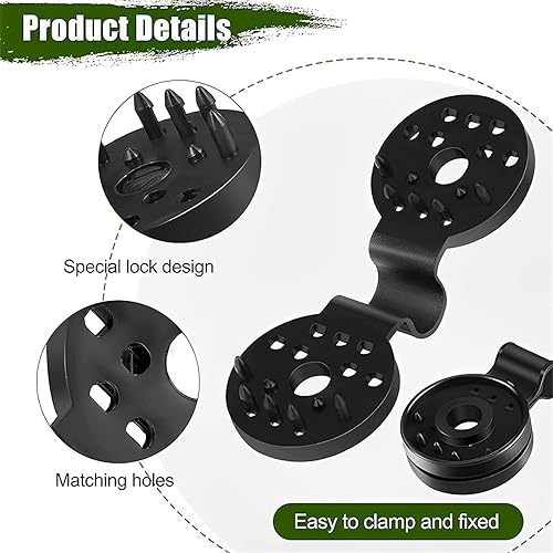 Miniatura 3 de 50 clips de tela para sombra, agarre de bloqueo resistente, para cubierta de plantas, patio, toldo, jardín, pérgola, invernadero, coche, granero,