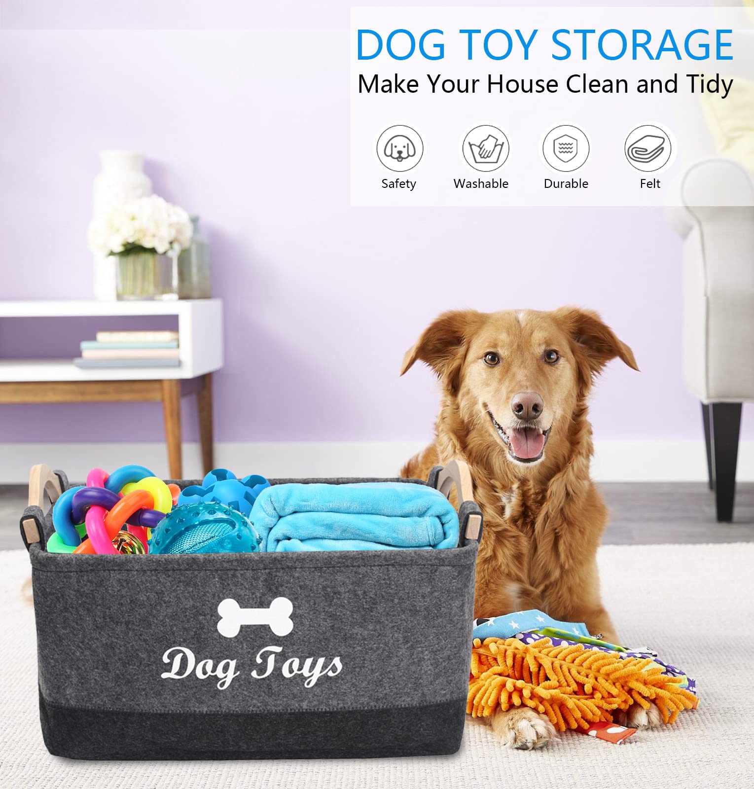 How To Make Felt Dog Toys