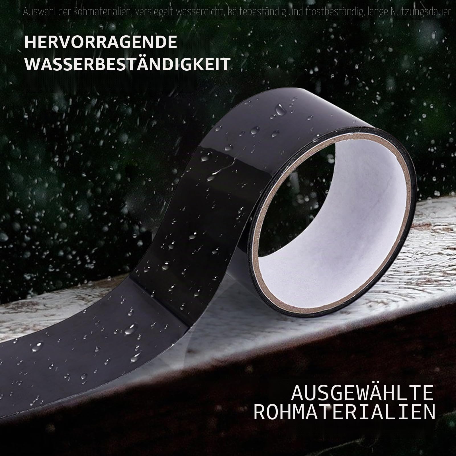 Unterwasser Klebeband, Starkes Premium Wasserbeständiges Klebeband (1,5m) – Universelles Reparaturband für Pools, Zelte, Teiche, Für verlässliche und dauerhafte Reparaturen im Innen und Außenbereich
