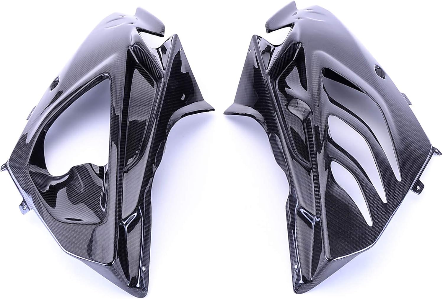 Bestem CBBM-S1K-SFR-T Carbon Fiber Side Fairings in Twill Weave for BMW S1000RR 2009-2014
