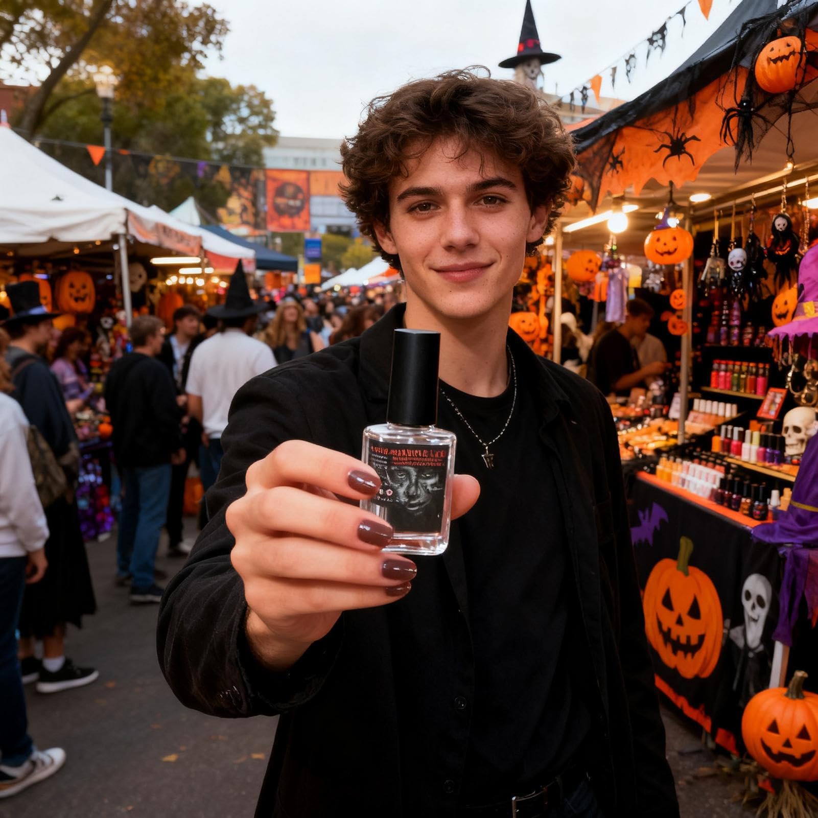 Płyn do Blizn, 15 Ml Halloween Kosmetyczna Farba Do Blizn Z Pędzelkiem, Makijaż Ciała Na Zadrapania, Do Twarzy Skóry I Ciała Halloween Cosplay Kostium Fotografia Impreza