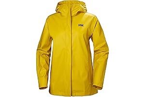 Helly-Hansen Women's Moss Waterproof, Windproof Hooded Raincoat, Dependable Protection for Outdoor Adventures