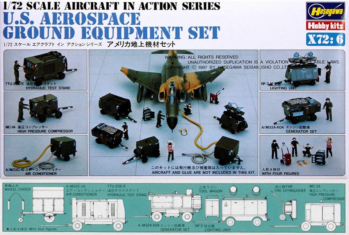 FALLERHasegawa Aerospace Ground Equipment Model Kit