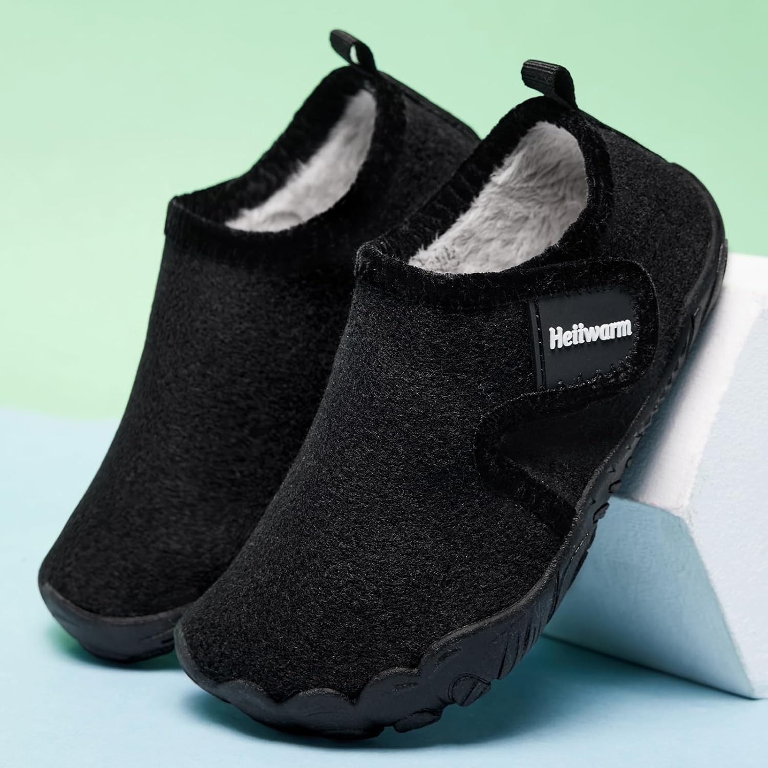 Toddler Winter Slippers Soft Warm Fleece Cozy House Non Slip Lightweight Bedroom Slippers for Girls Boys - Image 6