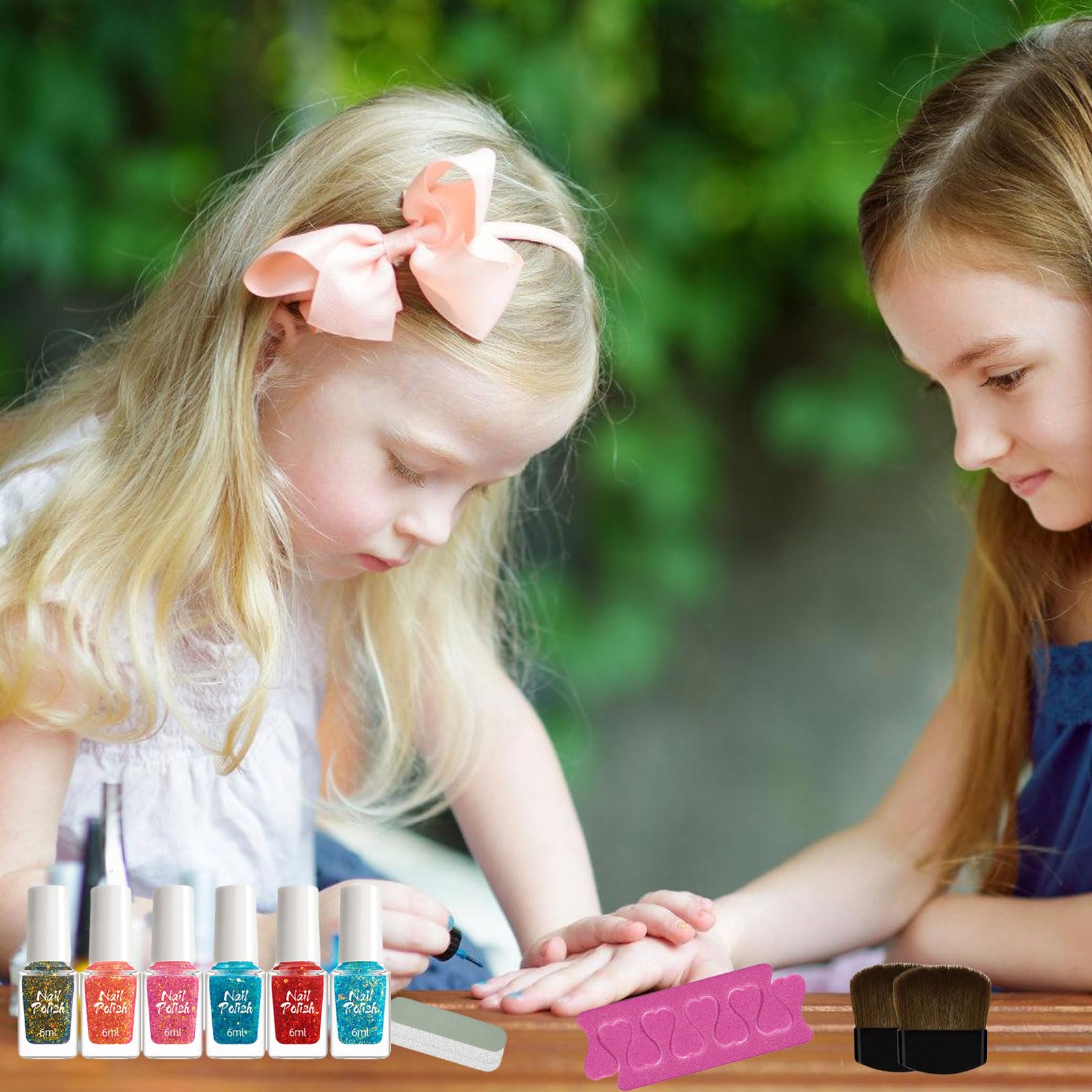 Set di 12 colori per unghie in gel con lima divisore per dita dei piedi, pennello per saloni di arte, accessori per casa, feste