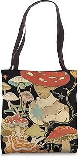 Aesthetic Mushroom Garden Girl Fairycore Fairy Grunge Tote Bag