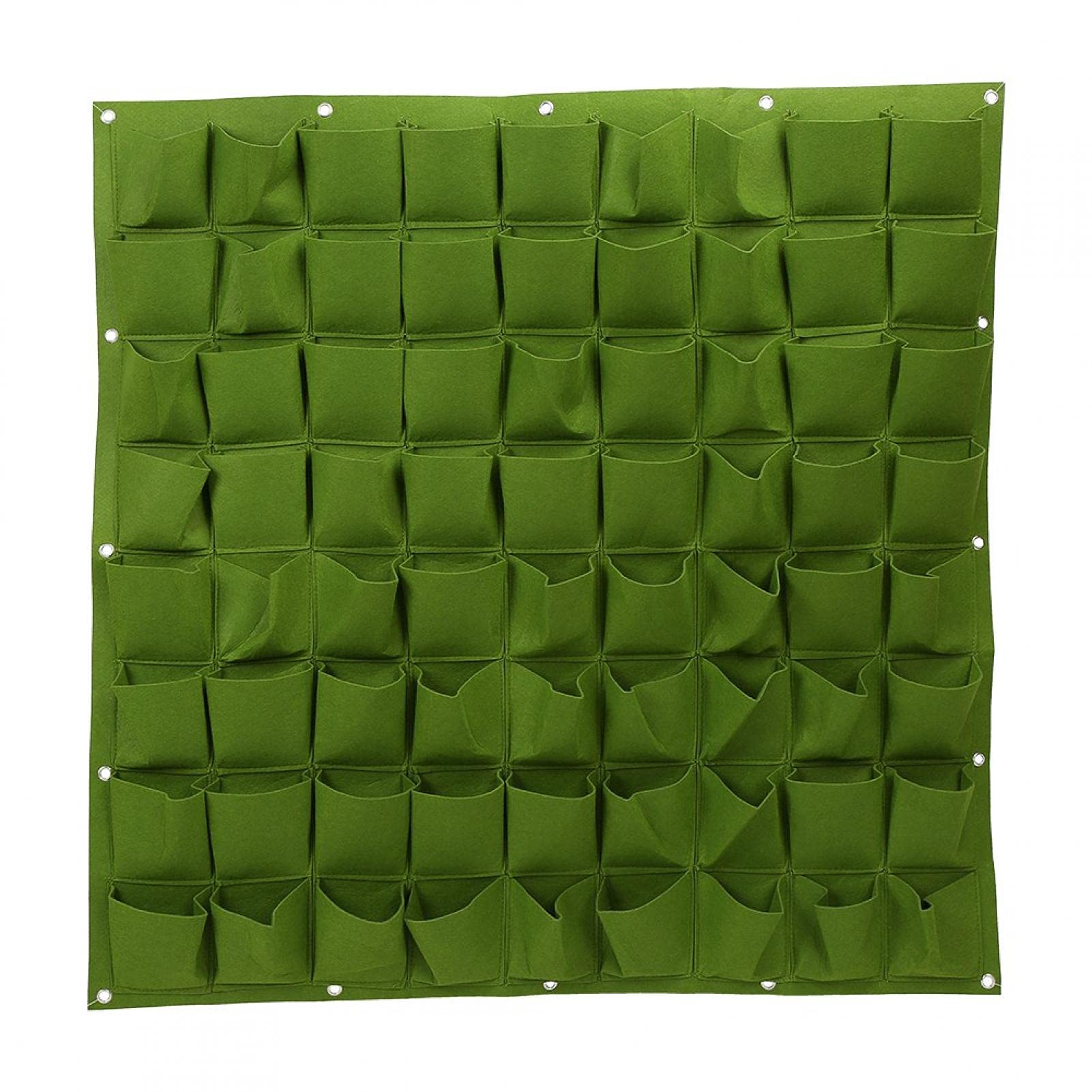 Hillylolly Fioriera Verticale da Parete, Borse per Fioriere Sospese, Tasche Feltro Piante, Fioriera Verticale, Sacchetti per Piante, Wall Grow Bag, Decorazione Giardinaggio Planter (Nero
