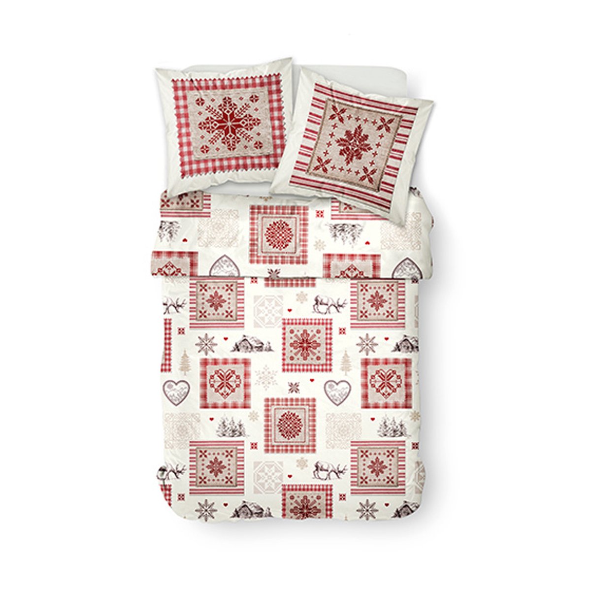 Housse de couette 220x240 coton Astoria pour une ambiance de chambre cocooning