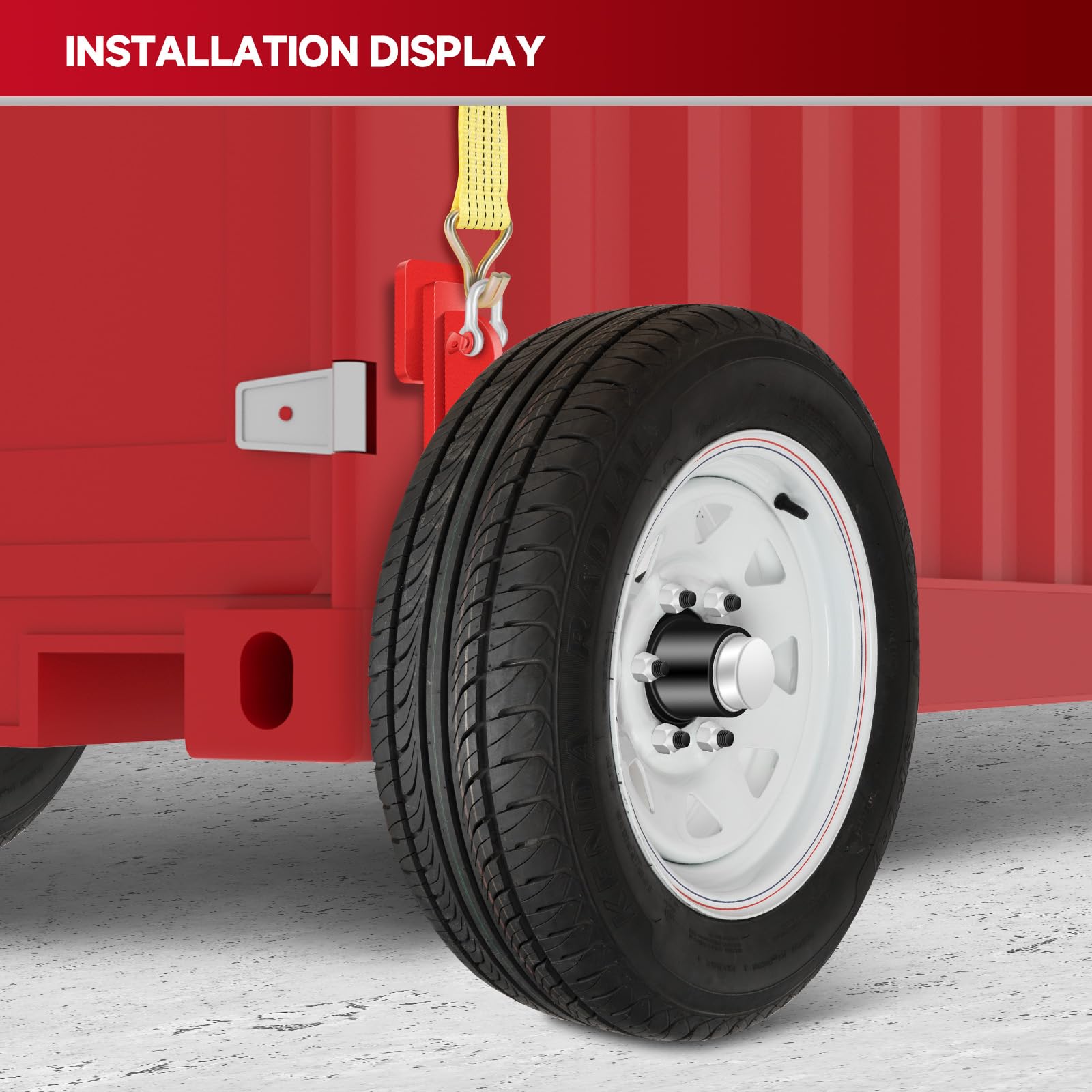 2Pack Shipping Container Wheels 6-Lug Wheels kit|Shipping