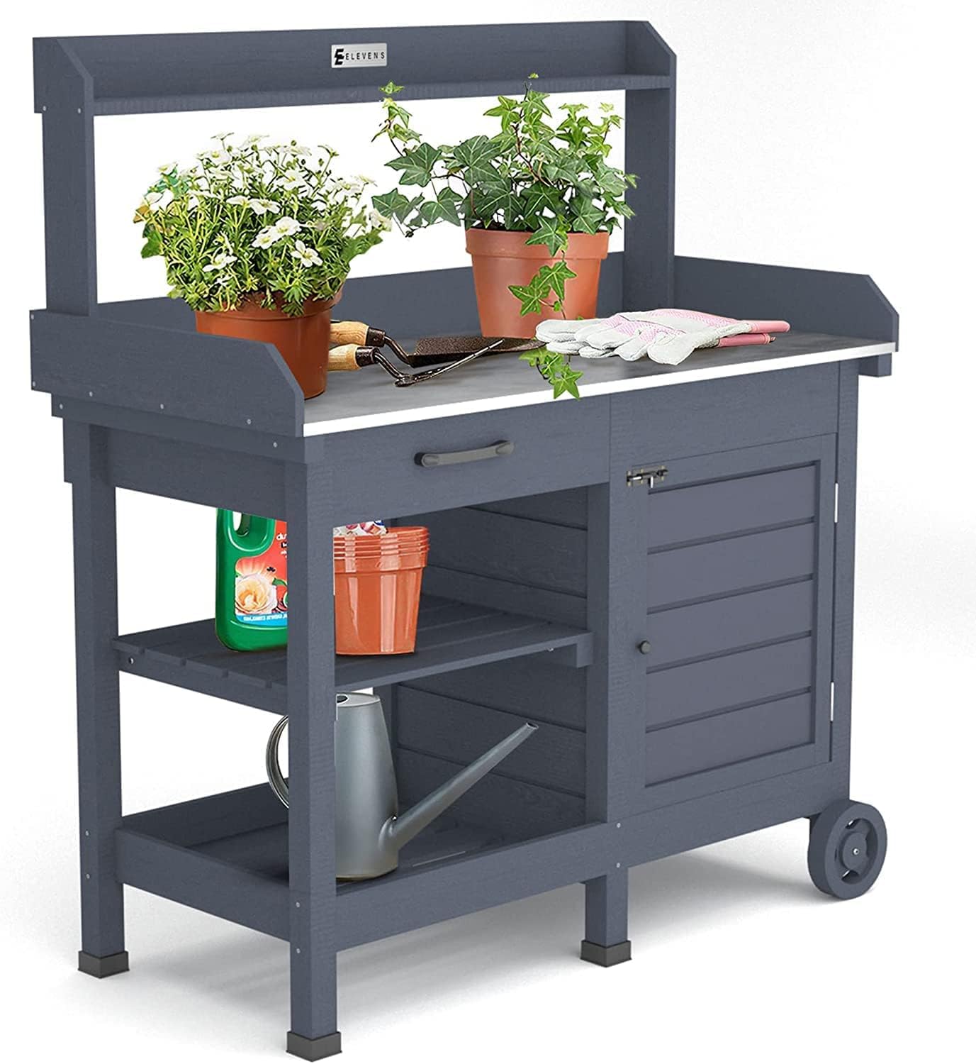 PexFix Outdoor Potting Bench Table Potters Benches Garden