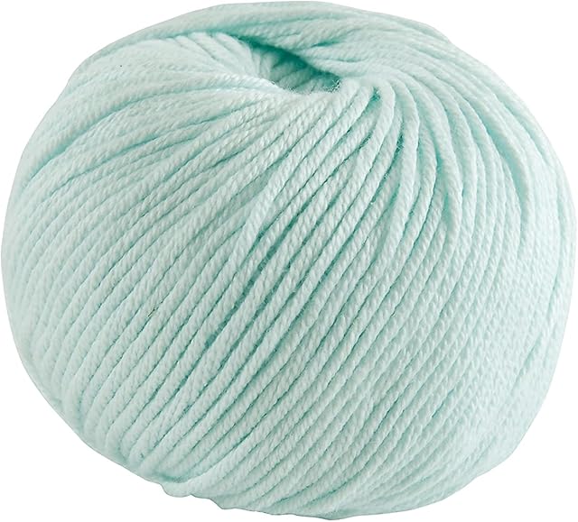 DMC Natura Medium Yarn, 100% Cotton, Colour (137), Blue, 50g