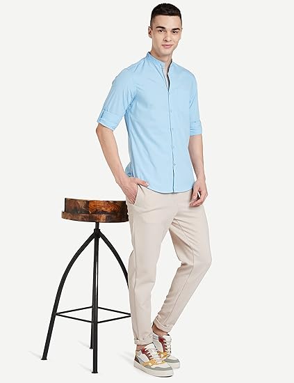 Amazon Brand - House & Shields Men's Regular Fit Casual Shirt