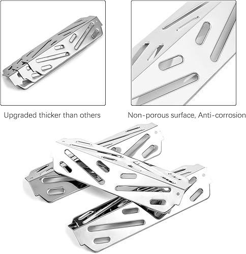 Miniatura 6 de Piezas de repuesto para parrilla, barras aromatizantes, deflector de calor para Weber Genesis II Piezas de parrilla GS4 GBS 66032 66795 Barras de