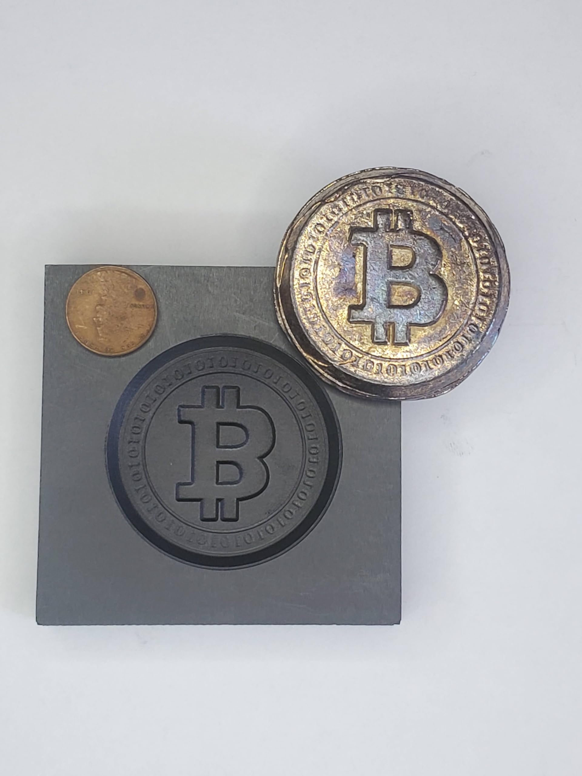 Amazon.com: Bit Coin Round 3D Graphite Mold : Arts, Crafts & Sewing