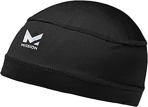 MISSION Cooling Helmet Liner - Lightweight & Breathable - Cools Up to 2 Hours - UPF 50 Sun Protection - Machine Washable