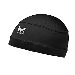 MISSION Cooling Helmet Liner - Lightweight Breathable - Cools Up to 2 Hours - UPF 50 Sun Protection