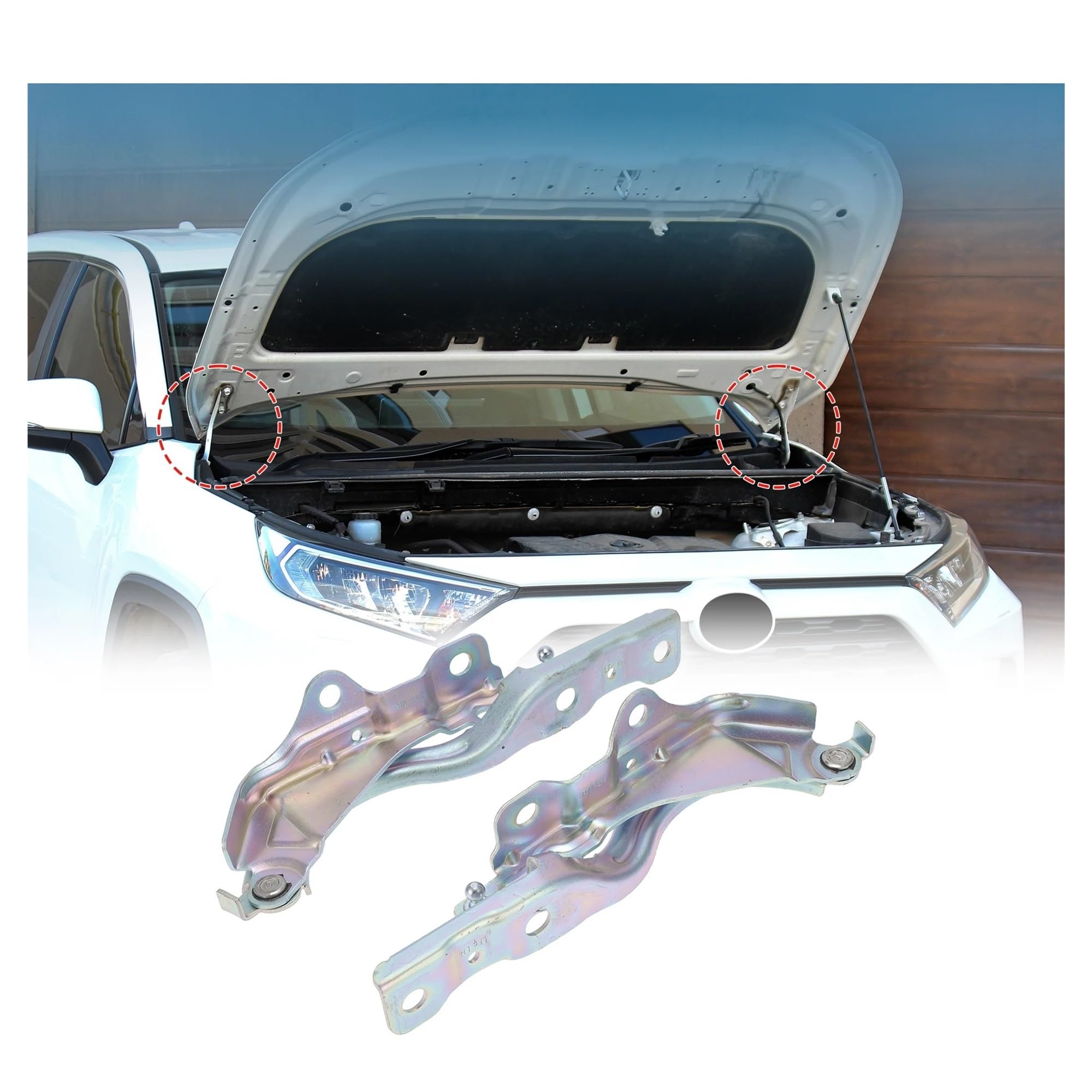 Cerniera Cofano Per Hyundai Per Sonata 2015-2019 79120C1000 Coppia Staffa Cofano Anteriore