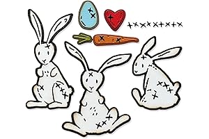 Sizzix Thinlits Die Set 15PK Bunny Stitch by Tim Holtz
