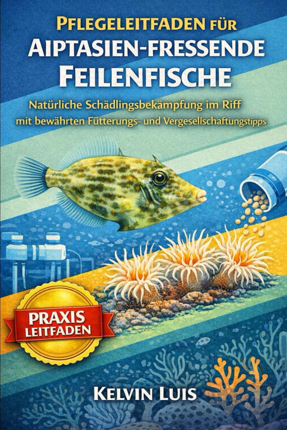 PFLEGELEITFADEN FÜR AIPTASIEN-FRESSENDE FEILENFISCHE: Natürliche Schädlingsbekämpfung im Riff mit bewährten Fütterungs- und Vergesellschaftungstipps