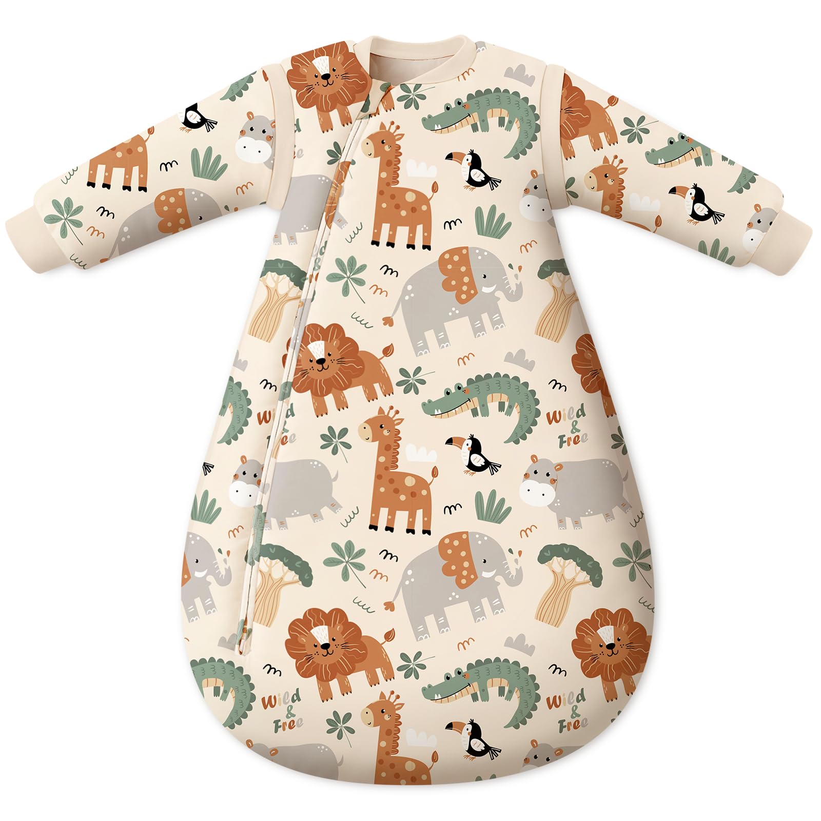 Unnivoll Sacco nanna invernale per bambini, 3,5 Tog