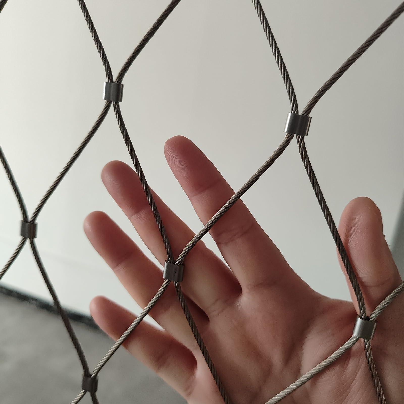 Cable Balustrade Cable Mesh Bird Garden, Flexible Stainless Steel - Main Image