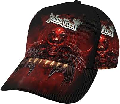 URYRYUI Baseballkappe Unisex - Verstellbare Cap Mit Judas Metallband Design