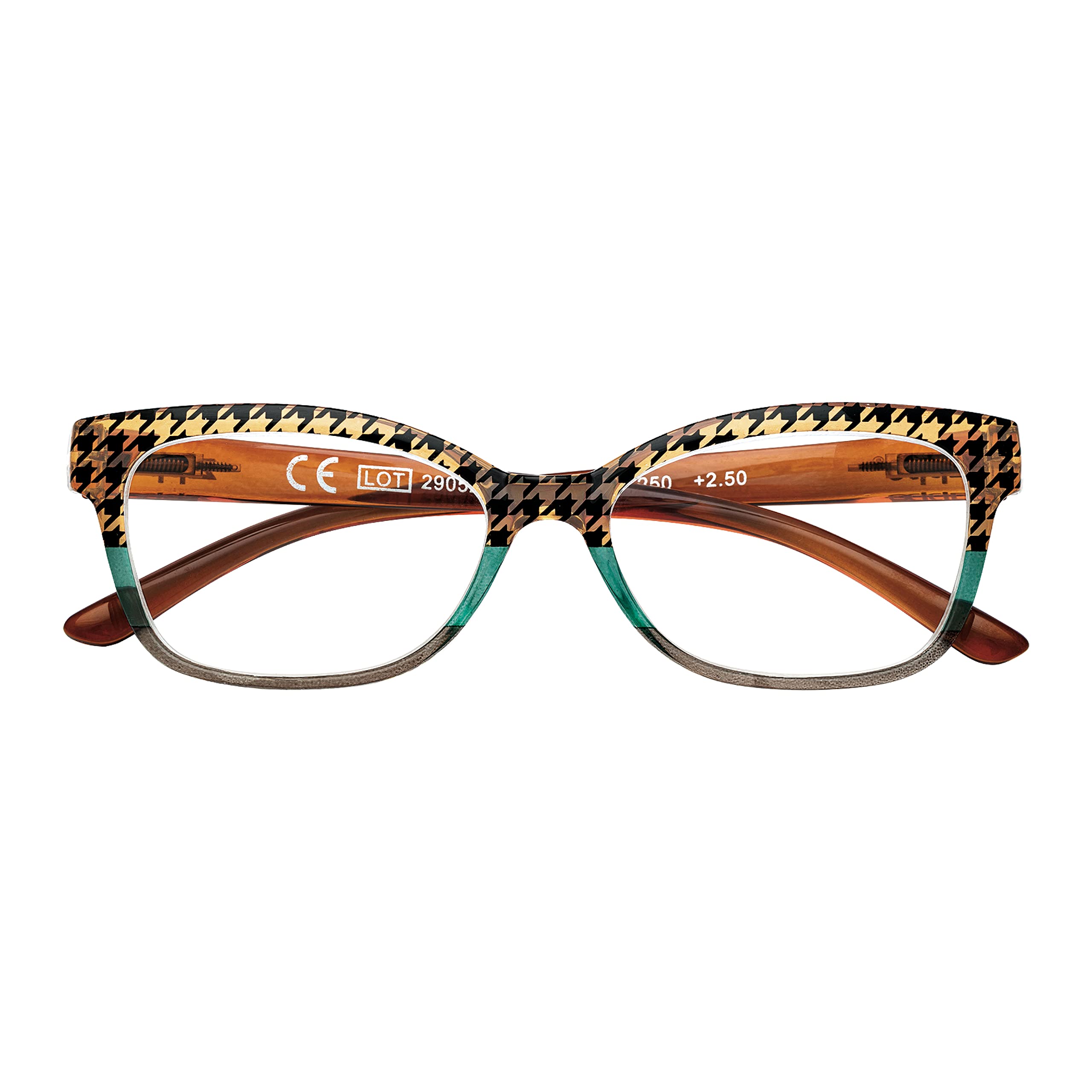 Zippo Gafas de lectura, hechas con un marco de líneas blandas, ideal para hombres y mujeres