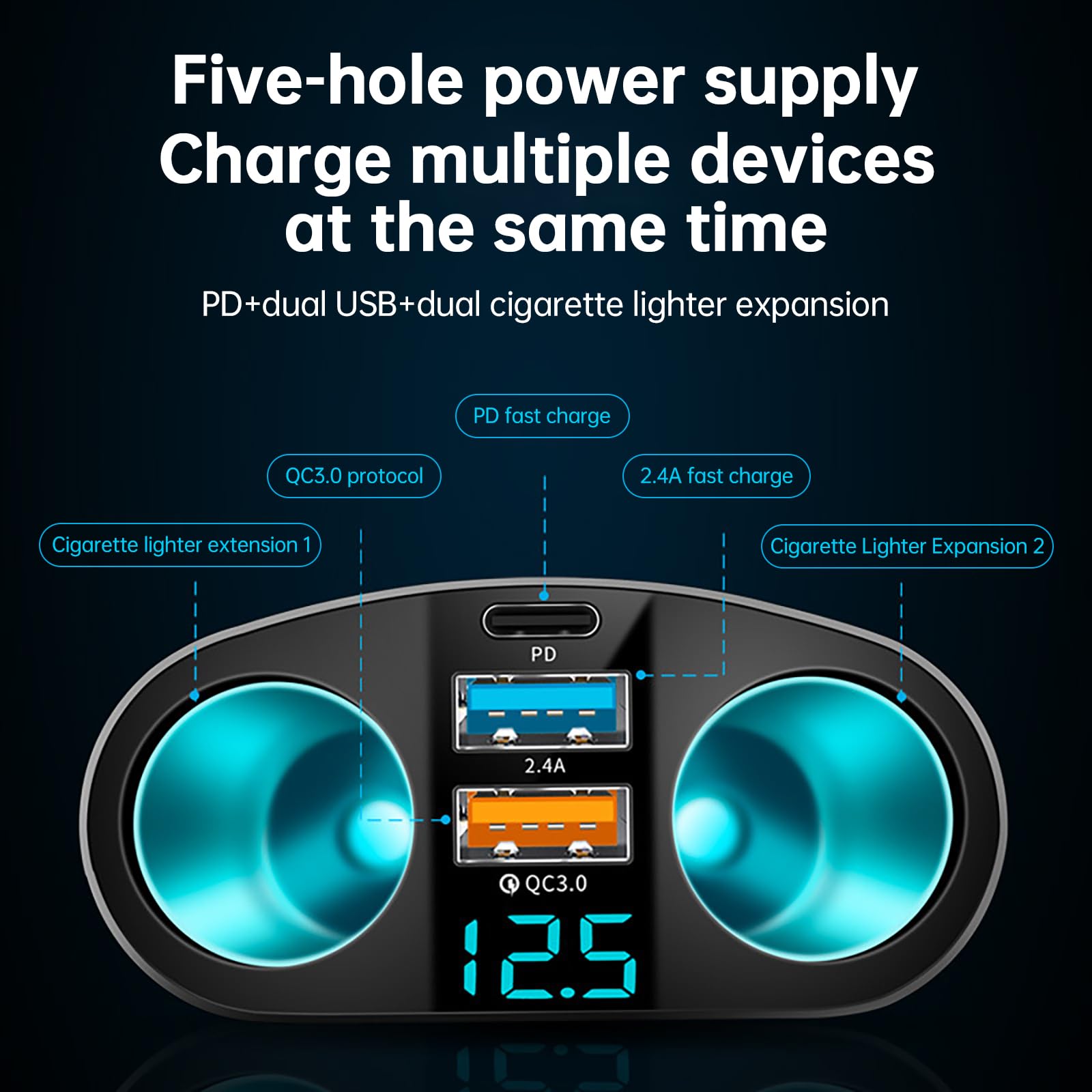 carplay through cigarette lighter Amazon.com: EOYAA Car Charger for Carplay Screen Mini Cigarette Lighter :  Automotive