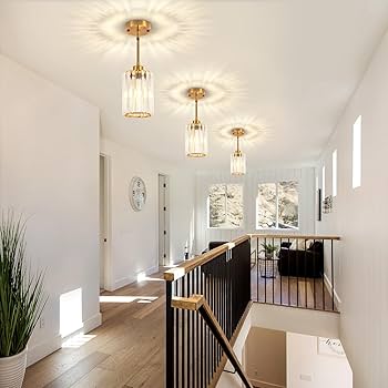 ♡FBHL♡ BNHHLZ Modern Kitchen Pendant Light Over Island Gold LED
