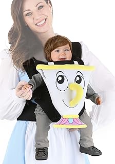 Disney Beauty and the Beast Chip Baby Carrier Cover Costume, Infant Halloween Costume Character