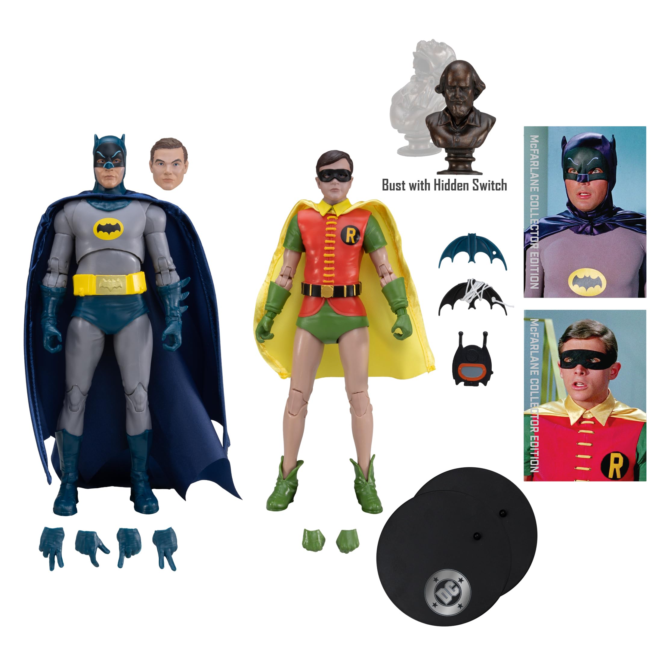 McFarlane DC Collector Edition Figuras de acción #5 Batman and Robin (Batman 1966)