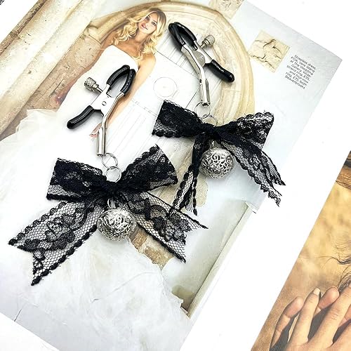 Miniatura 6 de Abrazaderas de cuerpo para mujer, con borlas ajustables, clips de lazo de acero inoxidable, anillos de cuerpo de arco sin perforación, para clip