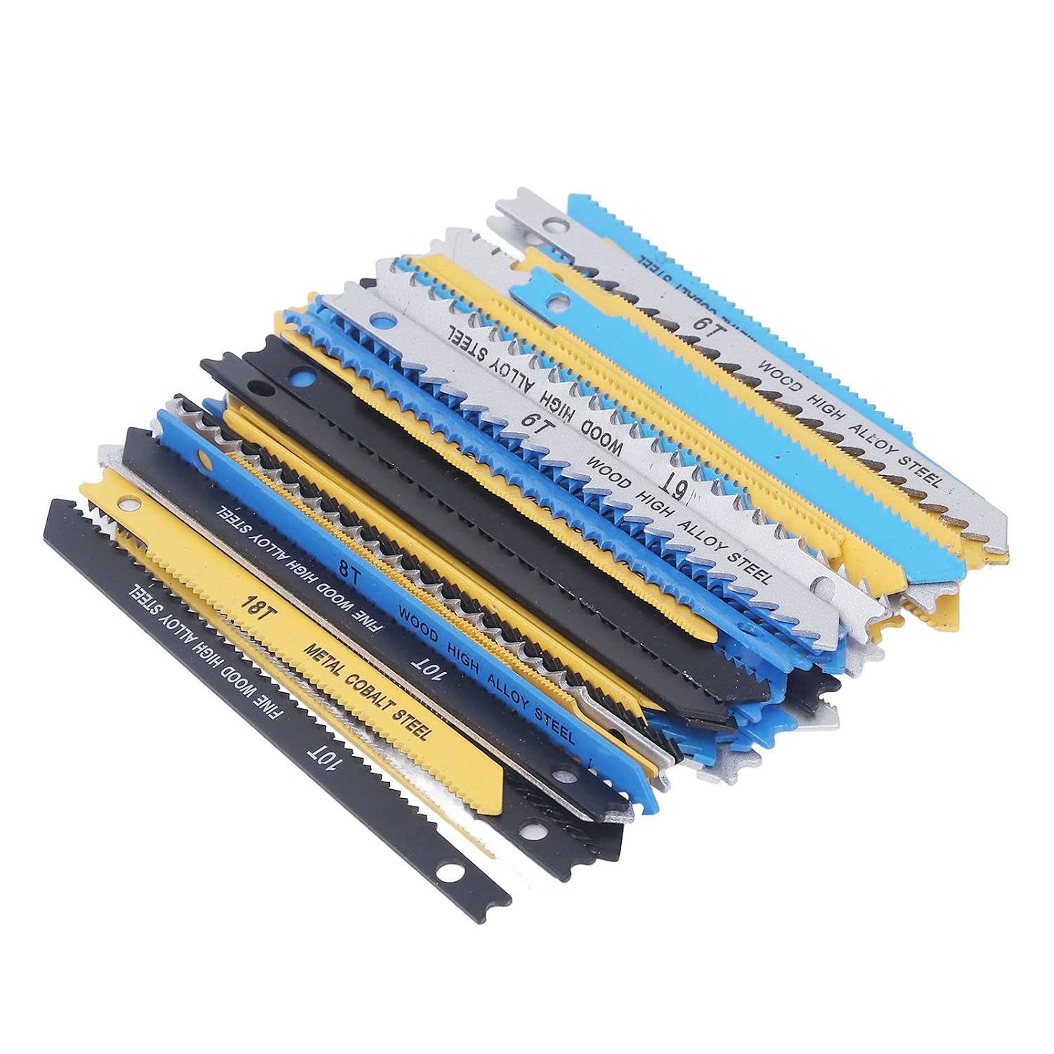 High Carbon Steel U Shank Jigsaw Blades Set 70 Pcs for Clean and