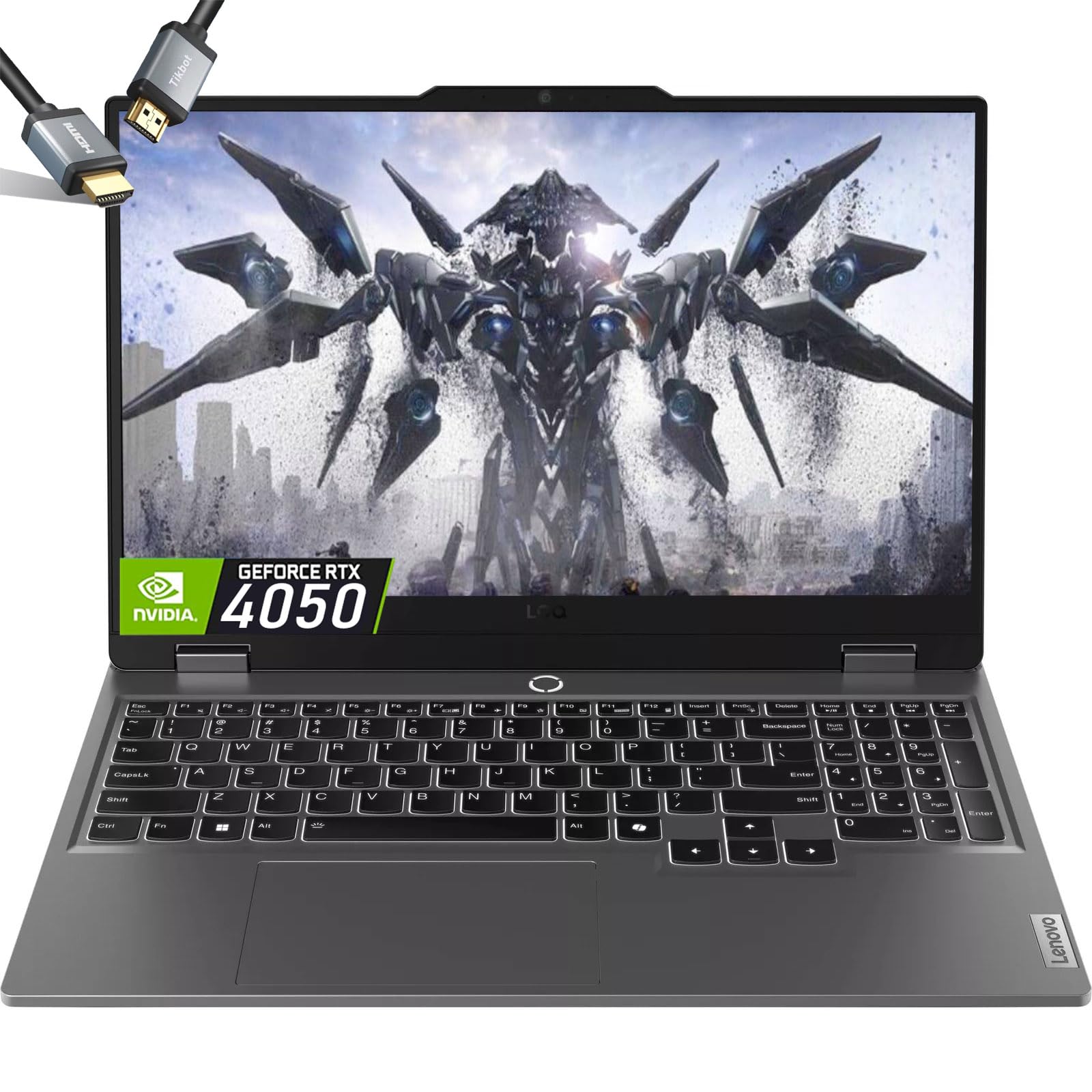 Lenovo LOQ 15 Gaming Laptop - RTX 4050 - Intel Core i5-12450HX Beat AMD Ryzen 7 4800H - 32GB RAM| 1TB SSD -15.6" FHD Display 144Hz - Backlit Keyboard