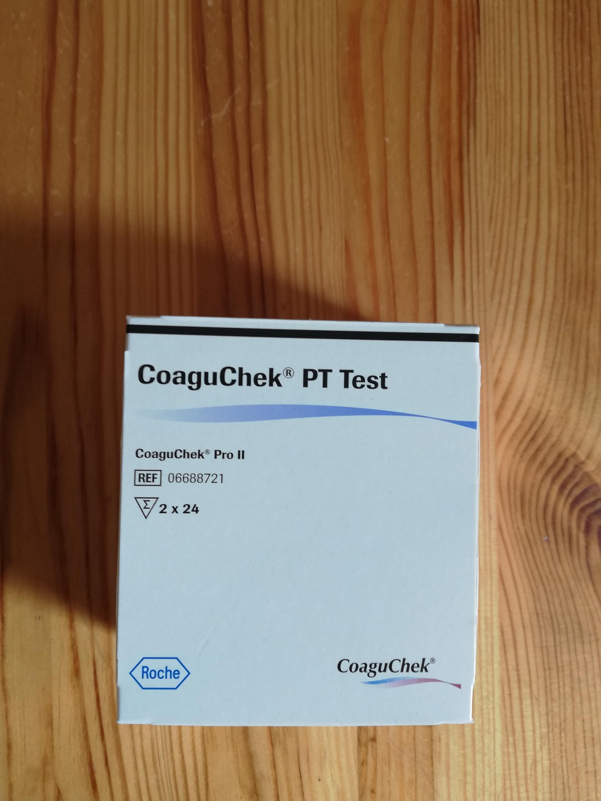 CoaguChek PT - Tiras de prueba para Pro II System (2 x 24 pruebas)