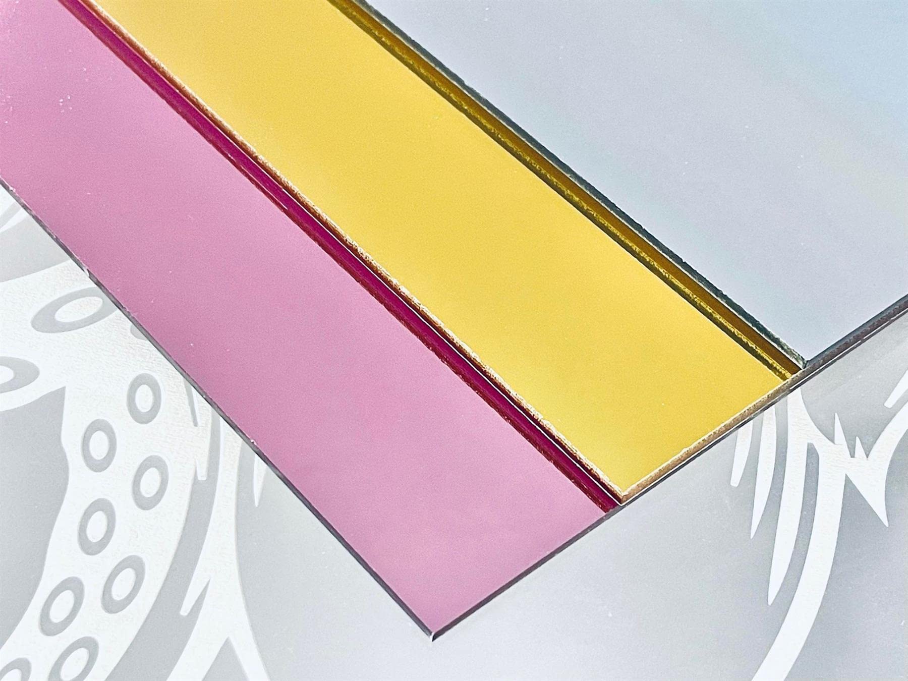 3 Pack Mirror Acrylic Plexiglass Sheets 1/8” Thick (3mm) Easy to Cut Plastic Plexi Glass with Protective Paper for Signs, DIY Display Projects, Crafts, Shelves (Silver Mirror, 12